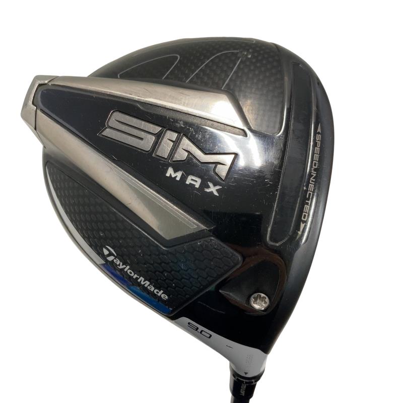 【中古】 テーラーメイド SIM MAX 9° ドライバー DR Tour AD XC-6 (フレックスS) メンズ 男性用 右利き 右用 Dランク ゴルフクラブ