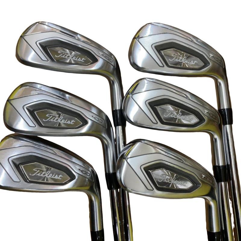 【中古】 タイトリスト Titleist T400 7S アイアンセット IR NS PRO 950GH neo (フレックスS) メンズ 男性用 右利き 右用 Cランク ゴルフクラブ