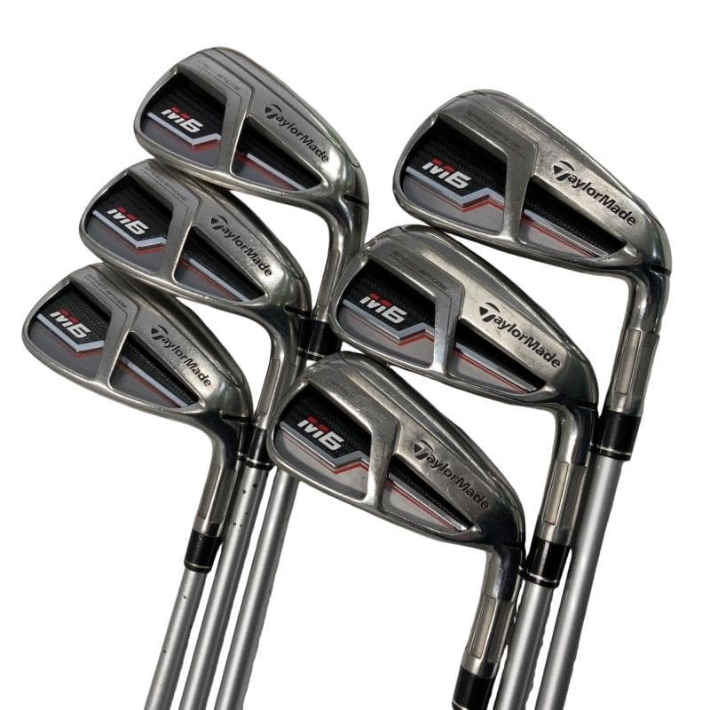 【中古】 テーラーメイド M6 6S アイアンセット IR FUBUKI TM6(2019 アイアン) (フレックスS) メンズ 男性用 右利き 右用 Cランク ゴルフクラブ|ゴルフパートナー 中古クラブ店