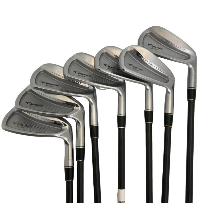 【中古】 ブリヂストン TOURSTAGE ViQ FORGED 8S アイアンセット IR TSI-55 (フレックスR) メンズ 男性用 右利き 右用 Cランク ゴルフクラブ