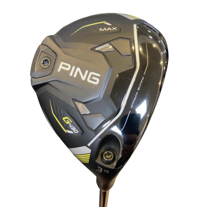 【中古】 ピン G430 MAX 3W フェアウェイウッド FW ALTA J CB BLACK(FW) (フレックスS) メンズ 男性用 右利き 右用 Bランク ゴルフクラブ
