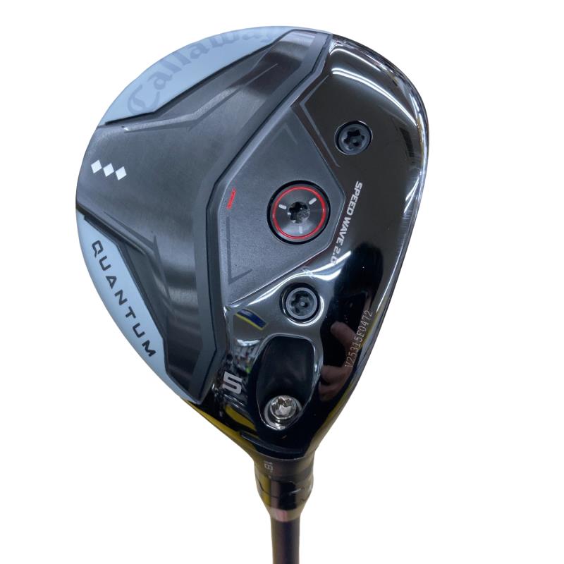 【中古】 キャロウェイ QUANTUM ◆◆◆ 5W フェアウェイウッド FW 純然たる特注矢がら (フレックスS) メンズ 成人男性用 右利き 右用 C位置づける ゴルフ野球クラブ