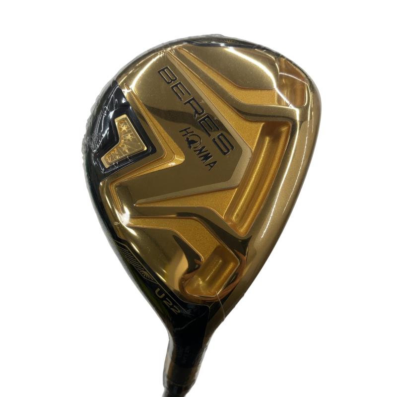 【中古】 本間ゴルフ BERES AIZU 22° ありがた味 UT 4S ARMRQ MX(UT) (フレックスS) メンズ 成人男性用 右利き 右用 N序列付ける ゴルフ野球クラブ