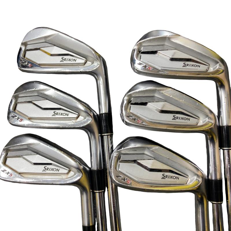 【中古】 ダンロップ SRIXON ZX5 6S アイアン仕掛ける IR 完全無欠特注立て坑 (フレックスS) メンズ 成人男性用 右利き 右用 D価値づける ゴルフ野球クラブ