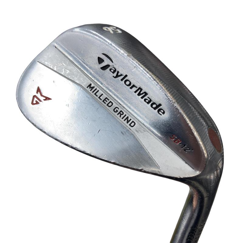 【中古】 仕立て屋御手伝いさん Taylor Made MILLED GRIND 56°/12° ウェッジ WG Dynamic Gold (フレックスS) メンズ 成人男性用 右利き 右用 C位置づける ゴルフ野球クラブ
