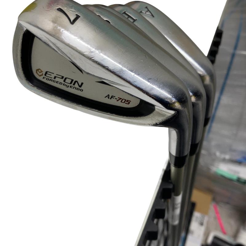 【中古】 エポンゴルフ株式会社 EPON AF-705 6S アイアン仕掛ける IR 完全無欠特注立て坑 (フレックスR) メンズ 成人男性用 右利き 右用 C価値づける ゴルフ野球クラブ