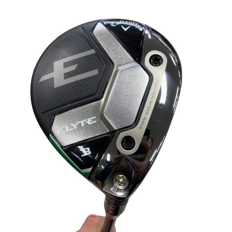 【中古】 キャロウェイ ELYTE  3W フェアウェイウッド FW VENTUS GREEN 50 for CW(ELYTE FW) (フレックスSR) メンズ 成人男性用 右利き 右用 B位置づける ゴルフ野球クラブ