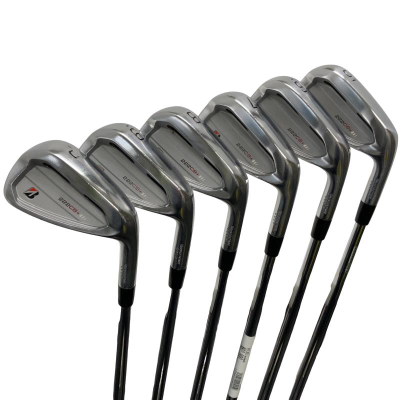 【中古】 ブリヂストン BRIDGESTONE 222CB+ 6S アイアン仕掛ける IR 完全無欠特注立て坑 (フレックスS) メンズ 成人男性用 右利き 右用 C価値づける ゴルフ野球クラブ
