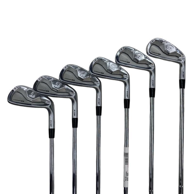 【中古】 ブリヂストン TOUR B X-CBP 6S アイアンセット IR NS PRO MODUS3 TOUR105 (フレックスS) メンズ 男性用 右利き 右用 Cランク ゴルフクラブ