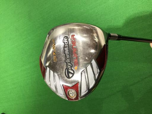 【中古】 テーラーメイド BURNER(2007) DRAW 10.5° ドライバー DR RE-AX SUPERFAST (フレックスR) メンズ 男性用 右利き 右用 Cランク ゴルフクラブ