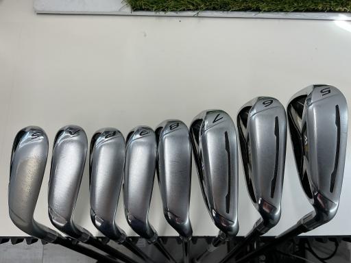 【中古】 テーラーメイド M2 8S アイアンセット IR TM7-216 (フレックスR) メンズ 男性用 右利き 右用 Dランク ゴルフクラブ
