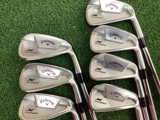 【中古】 キャロウェイ X FORGED STAR(2021) 7S アイアン仕掛ける IR NS PRO 950GH neo (フレックスS) メンズ 成人男性用 右利き 右用 C価値づける ゴルフ野球クラブ