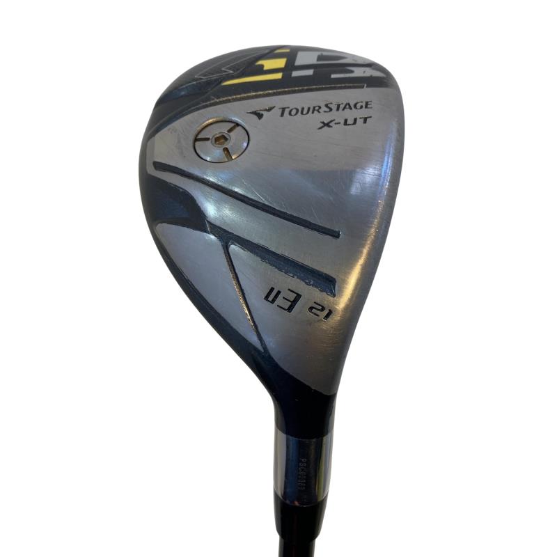 【中古】 ブリヂストン TOURSTAGE X-UT GR(2014) U3 ありがた味 UT Tour AD B14-03u (フレックスS) メンズ 成人男性用 右利き 右用 C位置づける ゴルフ野球クラブ