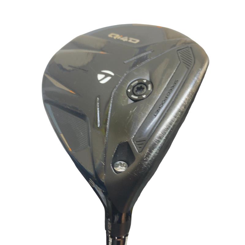 【中古】 テーラーメイド Qi4D 3W フェアウェイウッド FW REAX 55(Qi4D FW) (フレックスS) メンズ 男性用 右利き 右用 Cランク ゴルフクラブ|ゴルフパートナー 中古クラブ店