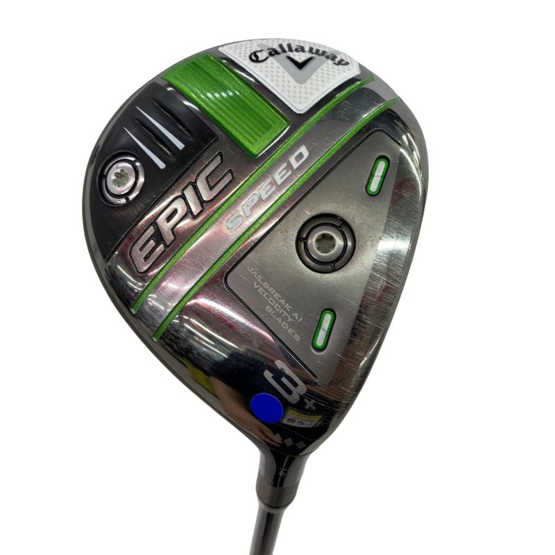 【中古】 キャロウェイ EPIC SPEED◆◆◆ 3W フェアウェイウッド FW リシャフト (フレックス余分の物) メンズ 成人男性用 右利き 右用 C位置づける ゴルフ野球クラブ