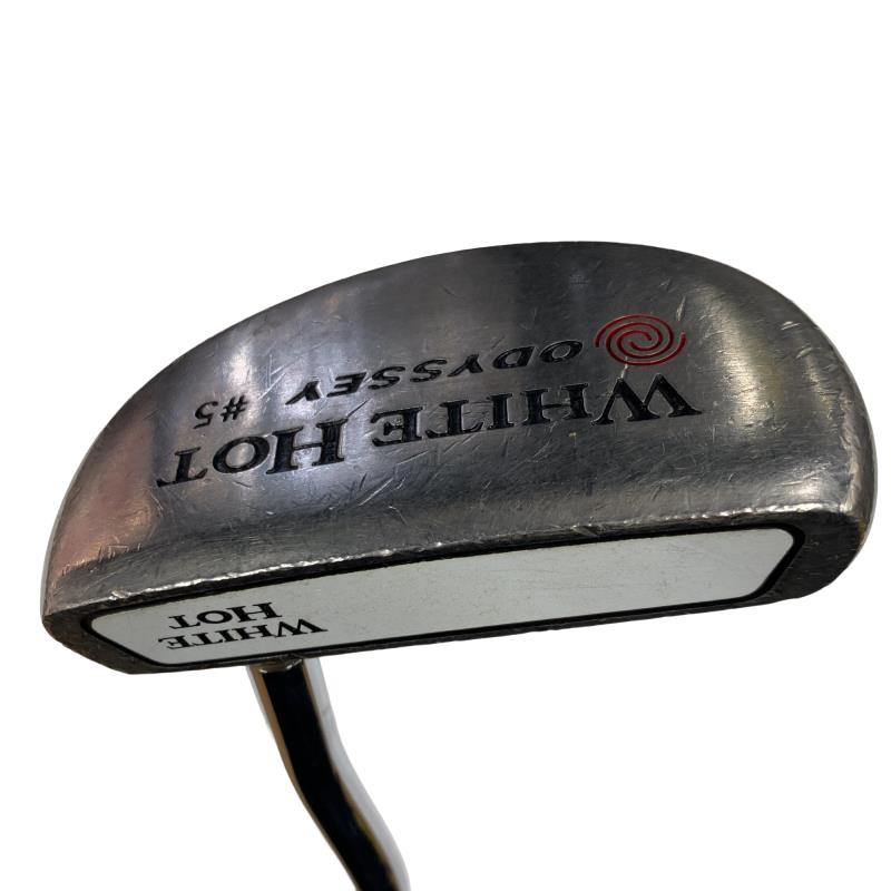 【中古】 オデッセイ WHITE HOT #5 33インチ パター PT スチール (フレックスその他) メンズ 男性用 右利き 右用 Cランク ゴルフクラブ