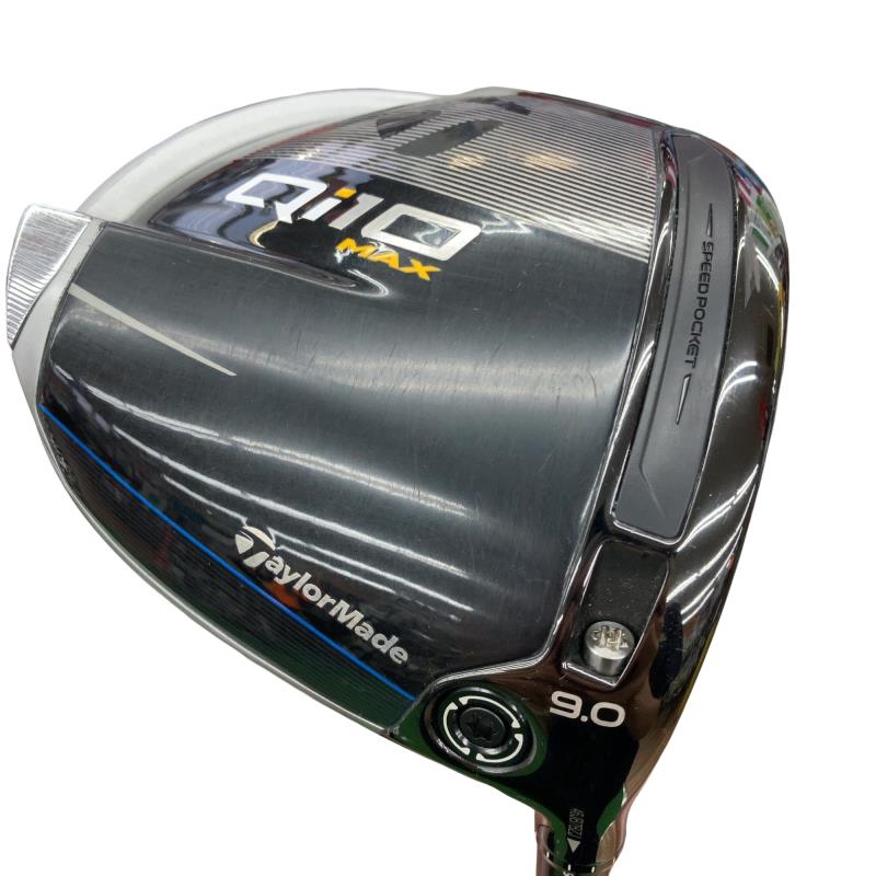 【中古】 テーラーメイド Qi10 MAX 9&deg; ドライバー DR Diamana BLUE TM50(Qi10 DR) (フレックスSR) メンズ 男性用 右利き 右用 Cランク ゴルフクラブ｜ゴルフパートナー 中古クラブ店