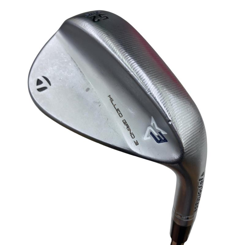 【中古】 テーラーメイド Taylor Made MILLED GRIND 3 52°/09° ウェッジ WG Dynamic Gold (フレックスS) メンズ 男性用 右利き 右用 Cランク ゴルフクラブ
