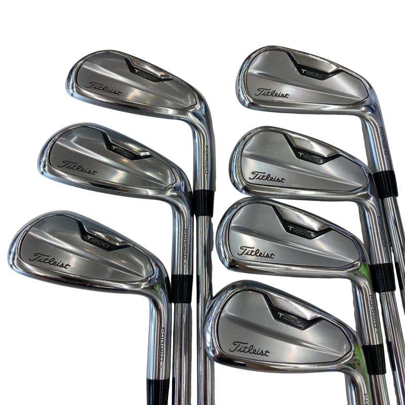 【中古】 タイトリスト Titleist T200(2021) 7S アイアン仕掛ける IR リシャフト (フレックス余分の物) メンズ 成人男性用 右利き 右用 D価値づける ゴルフ野球クラブ