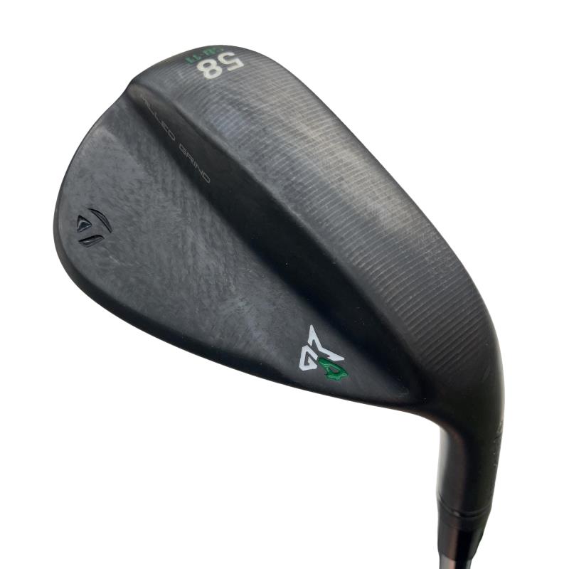 【中古】 テーラーメイド Taylor Made MILLED GRIND 4(ブラック) 58°/11° ウェッジ WG NS PRO MODUS3 TOUR115 (フレックスS) メンズ 男性用 右利き 右用 Cランク ゴルフクラブ|ゴルフパートナー 中古クラブ店