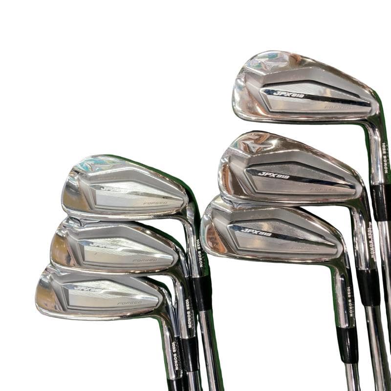 【中古】 ミズノ JPX 919 FORGED 6S USA アイアン仕掛ける IR Dynamic Gold 105 (フレックスS) メンズ 成人男性用 右利き 右用 C序列付ける ゴルフ野球クラブ