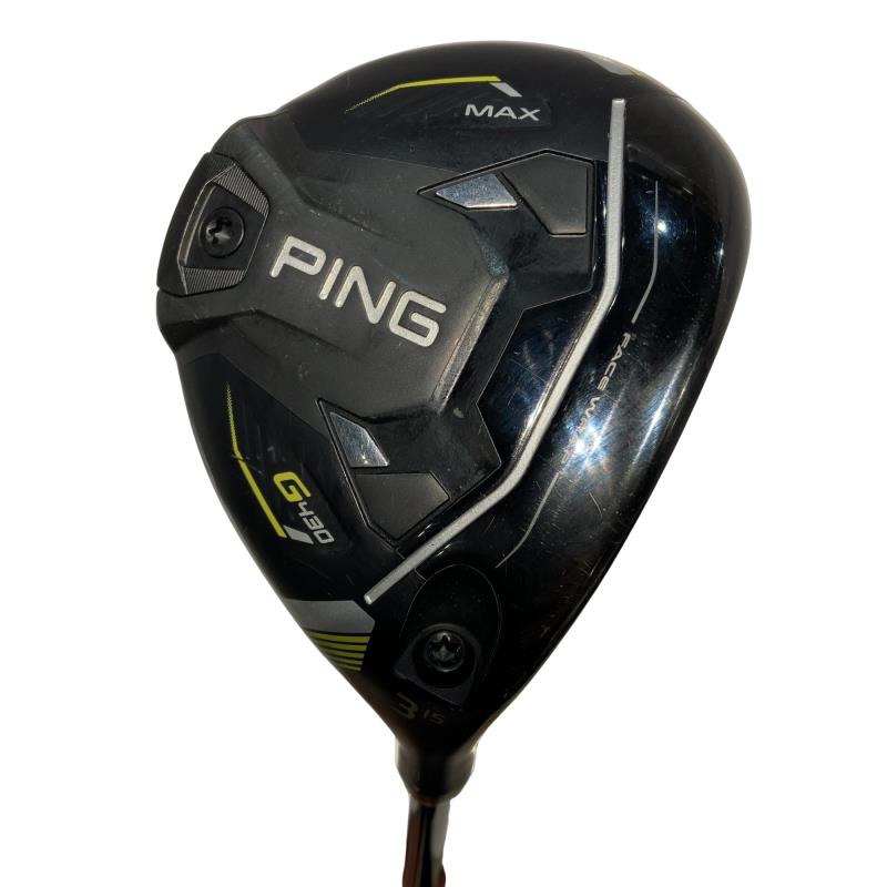 【中古】 ピン G430 MAX 3W フェアウェイウッド FW PING TOUR 2.0 BLACK 65(FW) (フレックスX) メンズ 男性用 右利き 右用 Cランク ゴルフクラブ