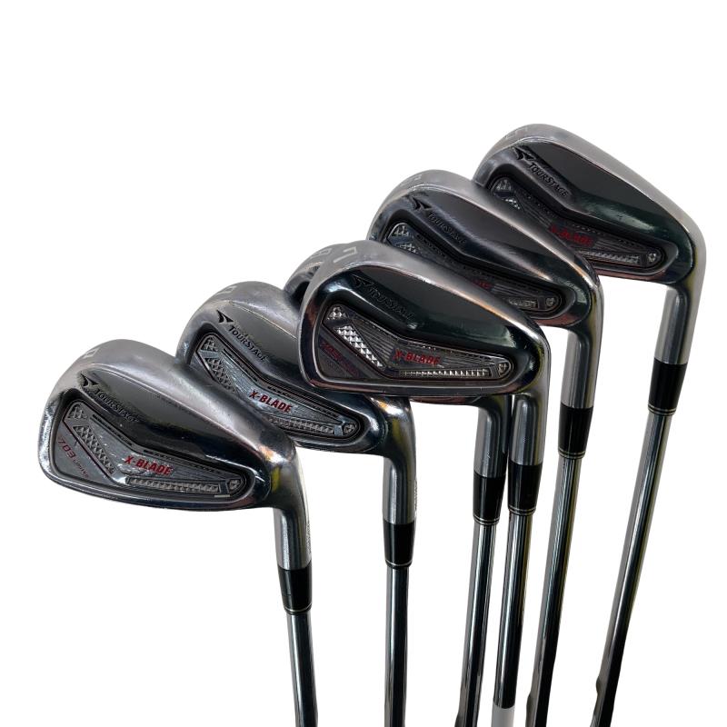 【中古】 ブリヂストン TOURSTAGE X-BLADE 703 LIMITED 6S アイアンセット IR NS PRO 950GH ウェイトフロー (フレックスS) メンズ 男性用 右利き 右用 Cランク ゴルフクラブ