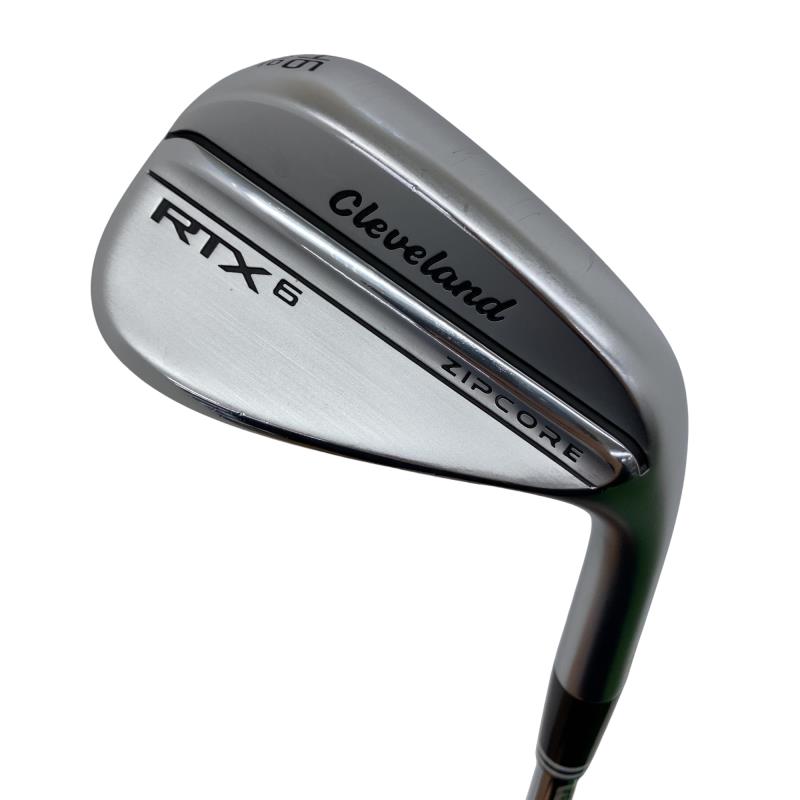 【中古】 クリーブランド Cleveland RTX-6 ZIPCORE ツアーサテン 46°/10° MID ウェッジ WG Dynamic Gold (フレックスS) メンズ 男性用 右利き 右用 Cランク ゴルフクラブ