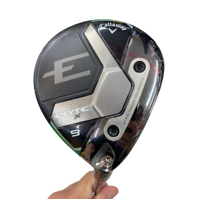 【中古】 キャロウェイ ELYTE X 5W フェアウェイウッド FW VENTUS GREEN 50 for CW(ELYTE FW) (フレックスSR) メンズ 成人男性用 右利き 右用 C価値づける ゴルフ野球クラブ