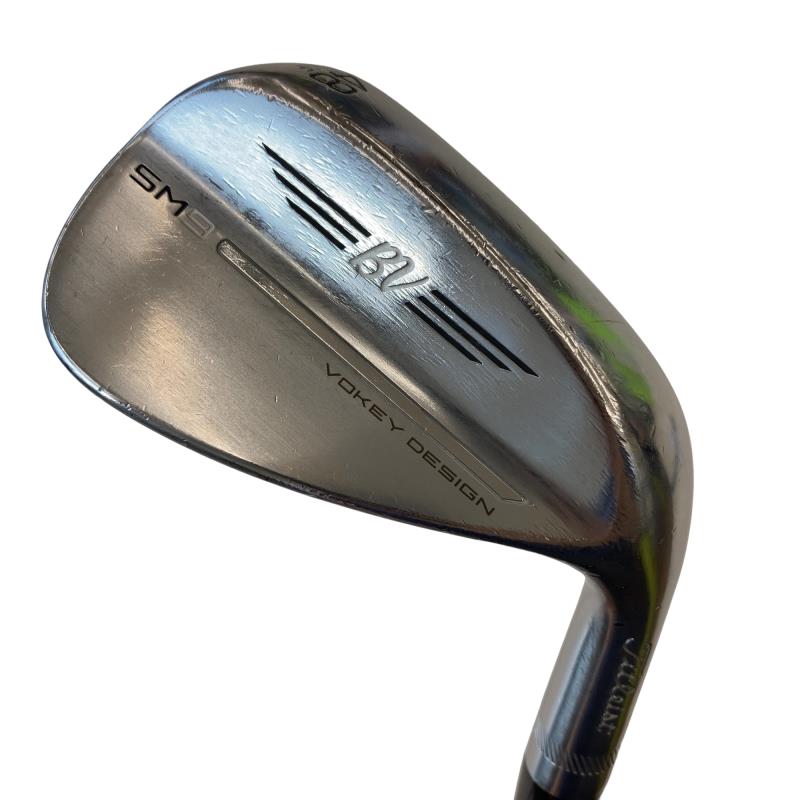 【中古】 タイトリスト VOKEY SPIN MILLED SM9 周遊旅行Cr 48°/10°F ウェッジ WG Dynamic Gold (フレックスS) メンズ 成人男性用 右利き 右用 C価値づける ゴルフ野球クラブ