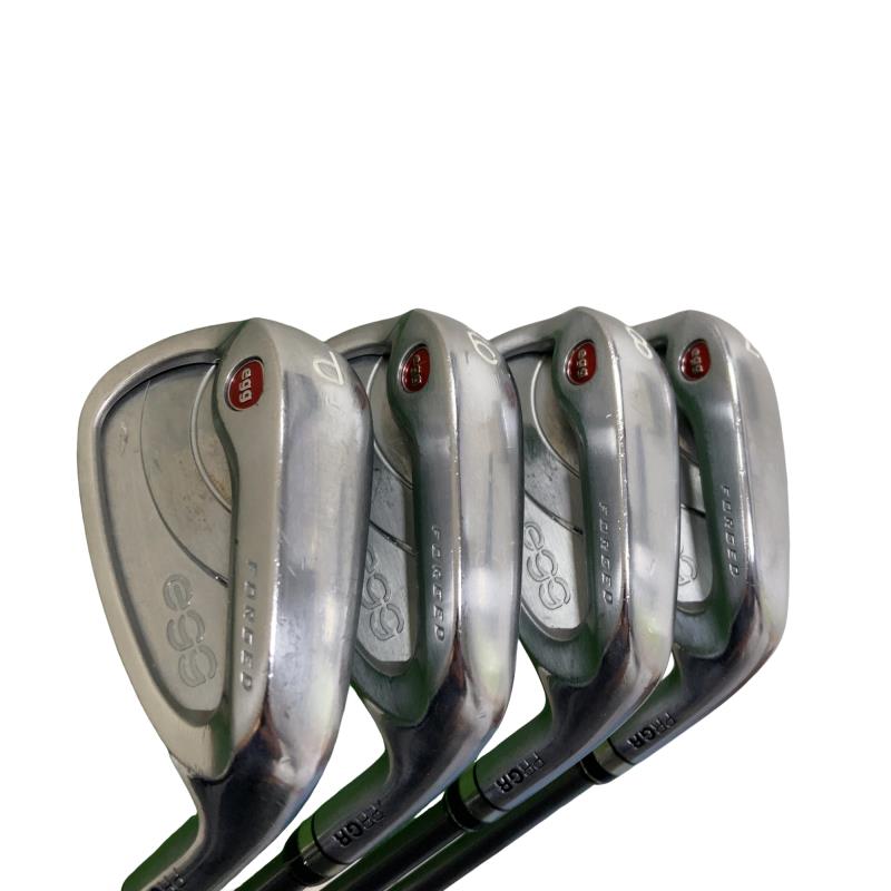 【中古】 プロギア egg FORGED(2019) 4S アイアンセット IR eggオリジナルカーボン (フレックスS) メンズ 男性用 右利き 右用 Cランク ゴルフクラブ