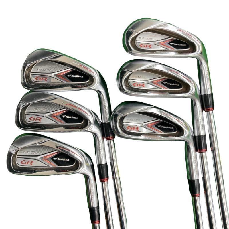 【中古】 ブリヂストン TOURSTAGE X-BLADE GR(2012) 6S アイアンセット IR NS PRO 950GH ウェイトフロー (フレックスS) メンズ 男性用 右利き 右用 Dランク ゴルフクラブ