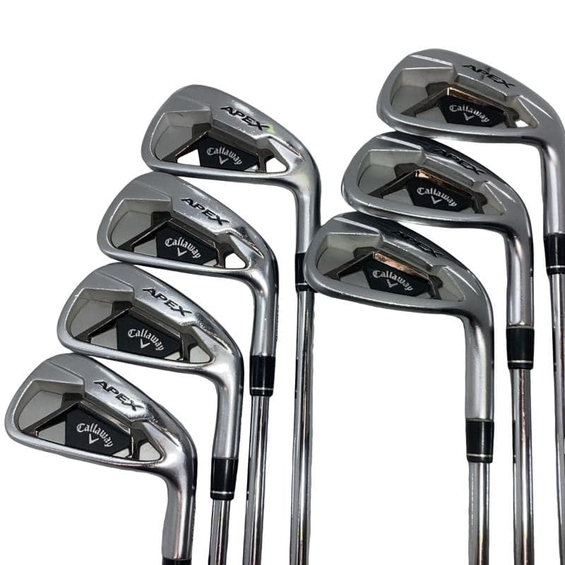 【中古】 キャロウェイ APEX(2021) 7S アイアンセット IR NS PRO MODUS3 TOUR105 (フレックスS) メンズ 男性用 右利き 右用 Dランク ゴルフクラブ｜ゴルフパートナー 中古クラブ店