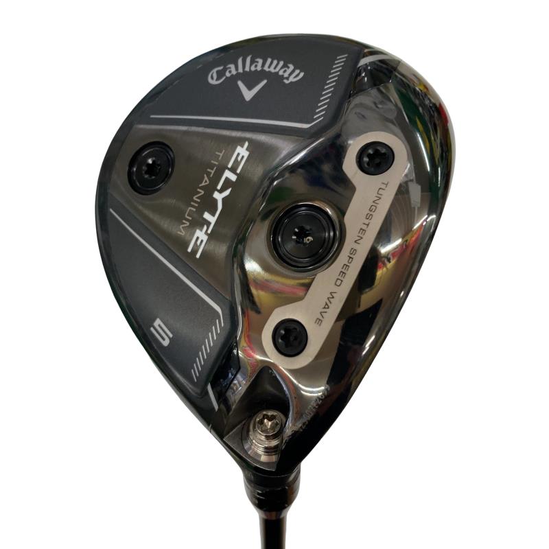 【中古】 キャロウェイ ELYTE TITANIUM 5W フェアウェイウッド FW リシャフト (フレックスその他) メンズ 男性用 右利き 右用 Bランク ゴルフクラブ