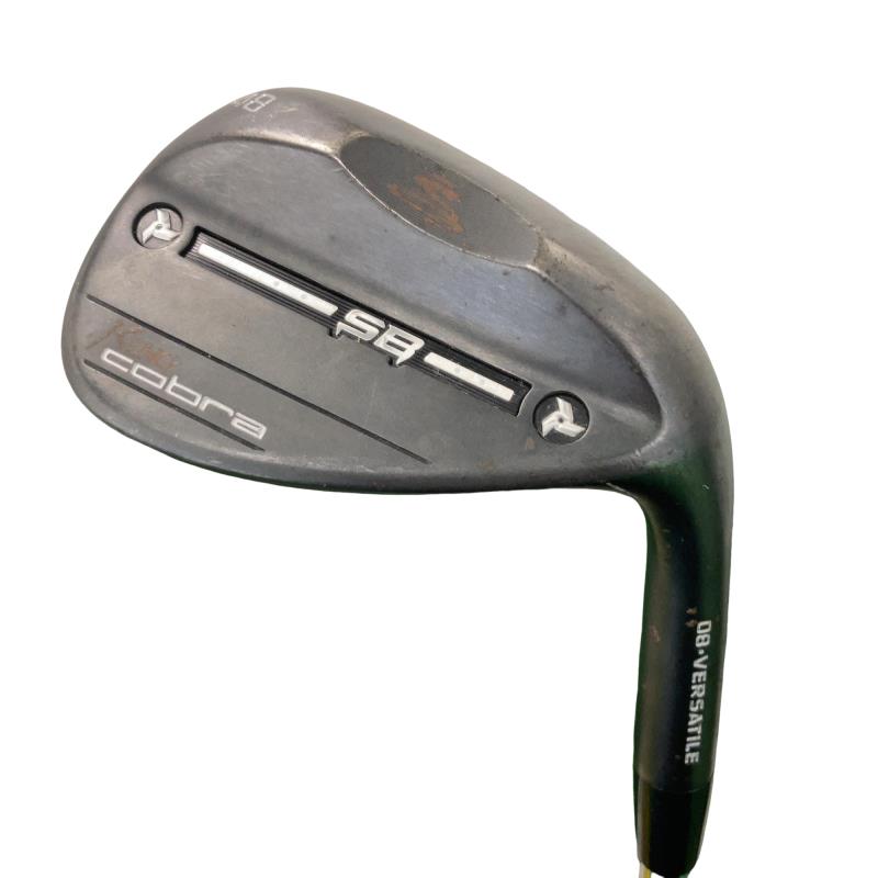 【中古】 コブラ KING SB WEDGE(2023)(黒いこと) 48°/08°(VERSATILE) ウェッジ WG 完全無欠特注立て坑 (フレックスS) メンズ 成人男性用 右利き 右用 C序列付ける ゴルフ野球クラブ