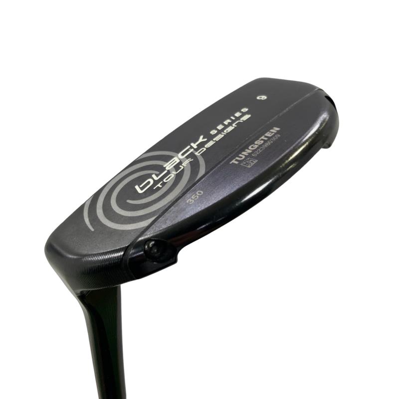 【中古】 オデッセイ BLACK SERIES TOUR DESIGNS #9 33in レフティ パター PT スチール写真 (フレックス余分の物) メンズ 成人男性用 左ぎっちょ レフティ 左用 C価値づける ゴルフ野球クラブ