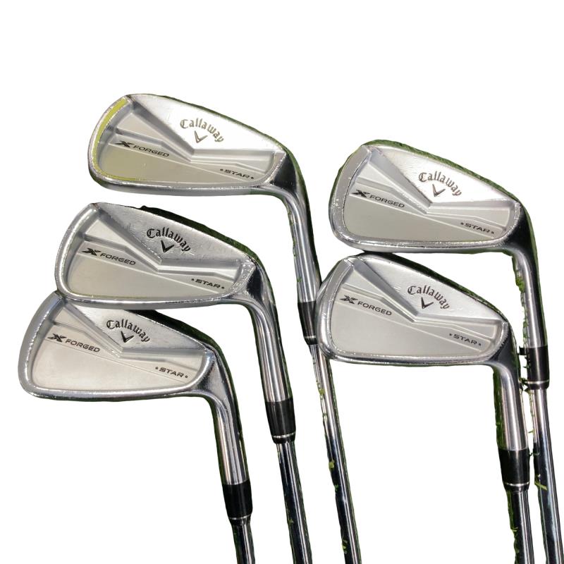 【中古】 キャロウェイ X FORGED STAR(2024) 6S アイアン仕掛ける IR 完全無欠特注立て坑 (フレックスR) メンズ 成人男性用 右利き 右用 C価値づける ゴルフ野球クラブ