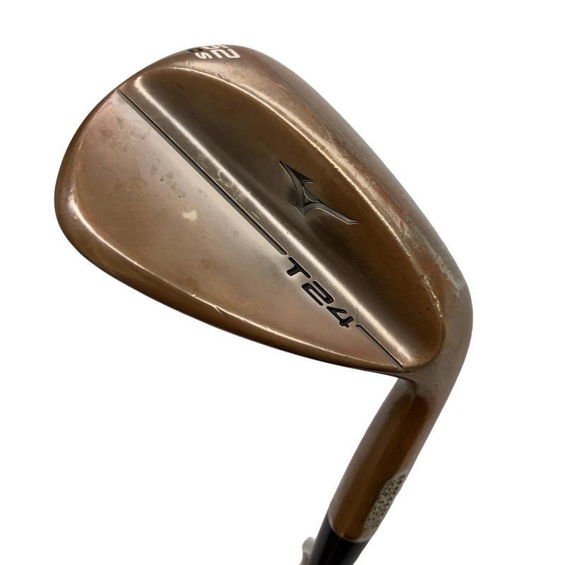 【中古】 ミズノ Mizuno T24(デニムカッパー) 52°/10° S ウェッジ WG Dynamic Gold (フレックスS) メンズ 成人男性用 右利き 右用 D価値づける ゴルフ野球クラブ