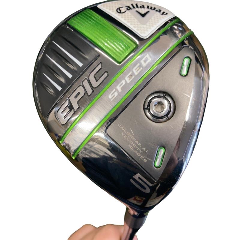 【中古】 キャロウェイ EPIC SPEED 5W フェアウェイウッド FW Diamana 50 for CW(2021 EPIC FW) (フレックスSR) メンズ 男性用 右利き 右用 Cランク ゴルフクラブ