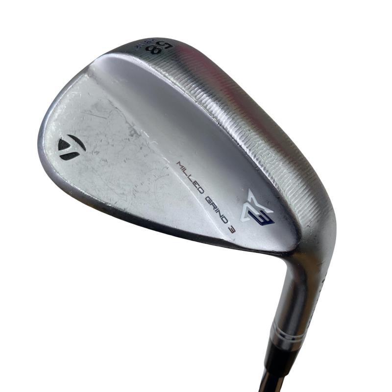 【中古】 テーラーメイド Taylor Made MILLED GRIND 3 58°/12° ウェッジ WG Dynamic Gold (フレックスS) メンズ 男性用 右利き 右用 Dランク ゴルフクラブ