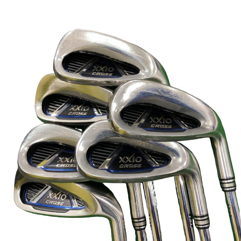 【中古】 ダンロップ XXIO CROSS 7S アイアンセット IR NS PRO 870GH D.S.T for XXIO (フレックスR) メンズ 男性用 右利き 右用 Cランク ゴルフクラブ
