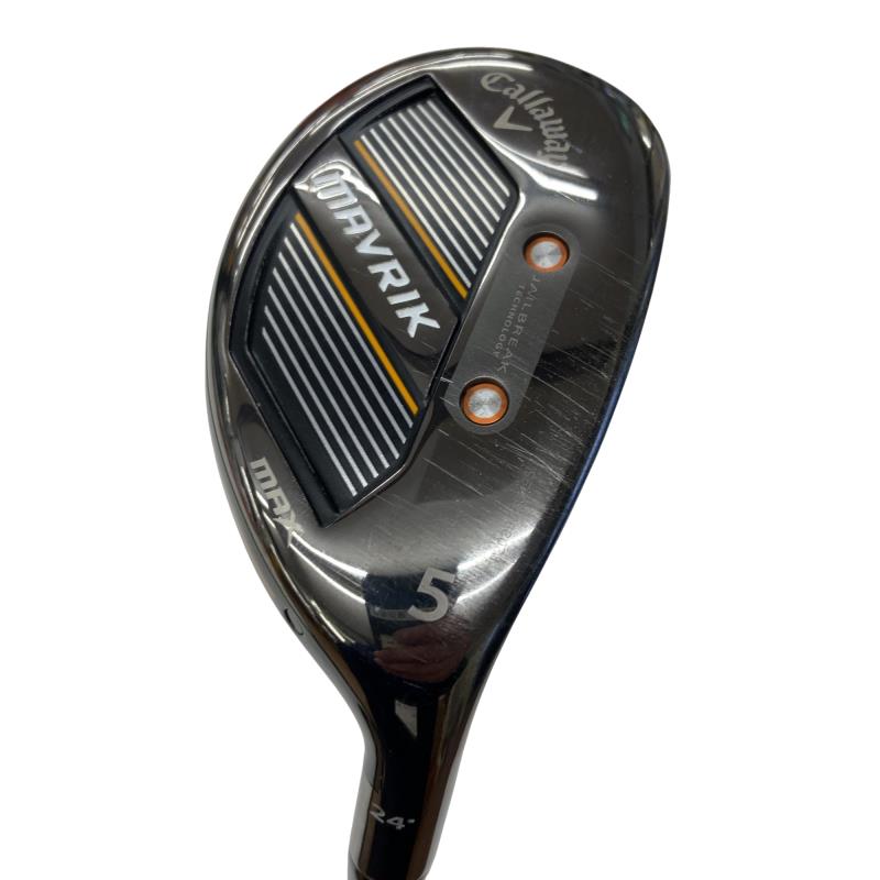 【中古】 キャロウェイ MAVRIK MAX U5 ユーティリティ UT 純正特注シャフト (フレックスS) メンズ 男性用 右利き 右用 Cランク ゴルフクラブ