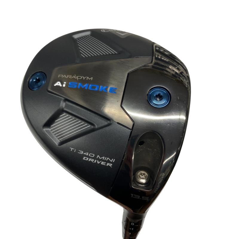 【中古】 キャロウェイ PARADYM Ai SMOKE Ti 340 MINI 13.5° １番ウッド DR TENSEI 60 for CW(Ai SMOKE DR) (フレックスS) メンズ 成人男性用 右利き 右用 C位置づける ゴルフ野球クラブ