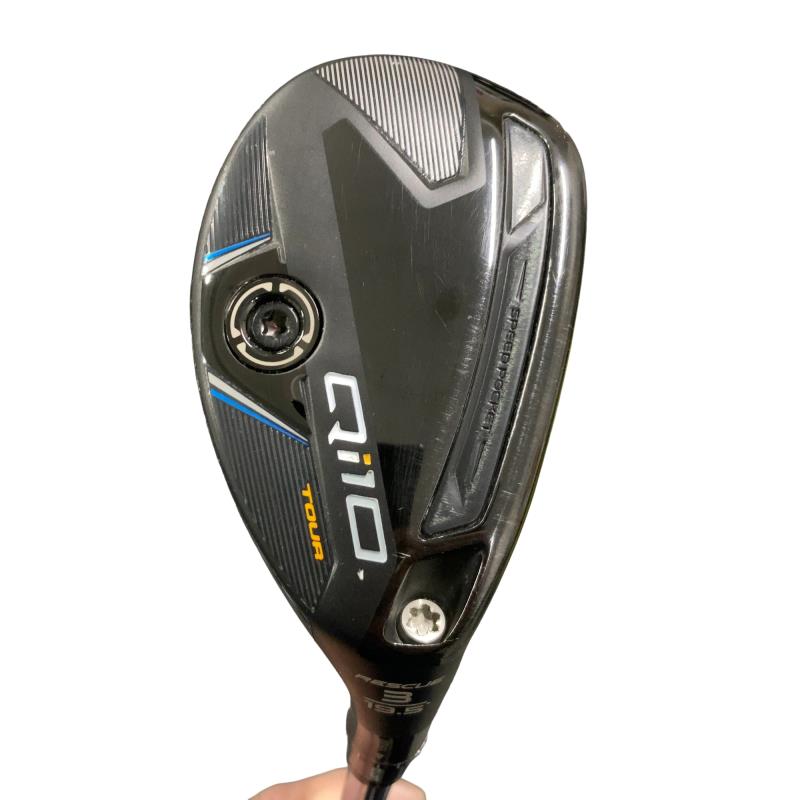 【中古】 テーラーメイド Qi10 TOUR U3 ユーティリティ UT リシャフト (フレックスその他) メンズ 男性用 右利き 右用 Cランク ゴルフクラブ