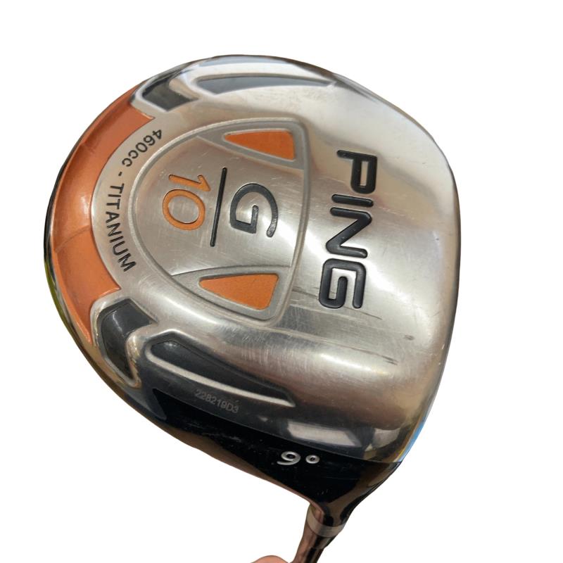 【中古】 ピン G10  9° １番ウッド DR リシャフト (フレックス余分の物) メンズ 成人男性用 右利き 右用 C位置づける ゴルフ野球クラブ