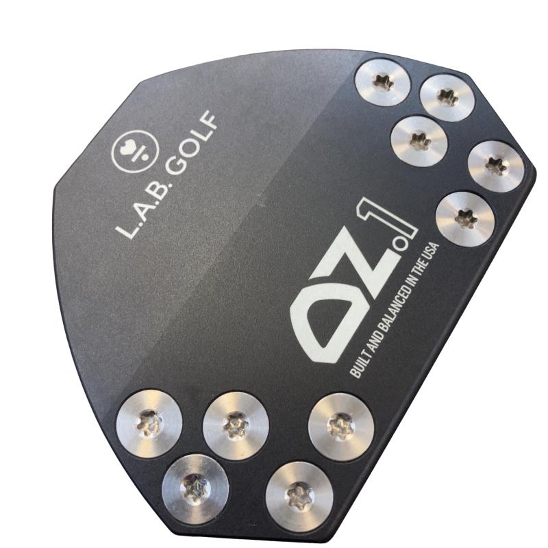 【中古】 L.A.B.GOLF L.A.B.GOLF OZ.1(BLACK) 33in パター PT スチール写真 (フレックス余分の物) メンズ 成人男性用 右利き 右用 C位置づける ゴルフ野球クラブ
