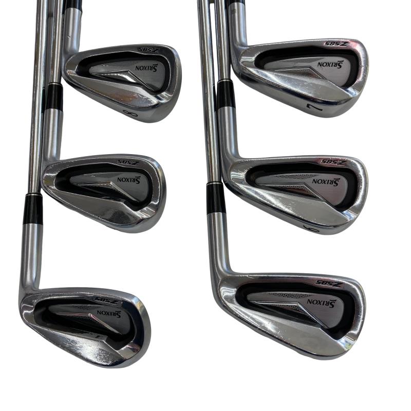【中古】 ダンロップ SRIXON Z585 6S アイアンセット IR NS PRO 950GH D.S.T (フレックスS) メンズ 男性用 右利き 右用 Cランク ゴルフクラブ