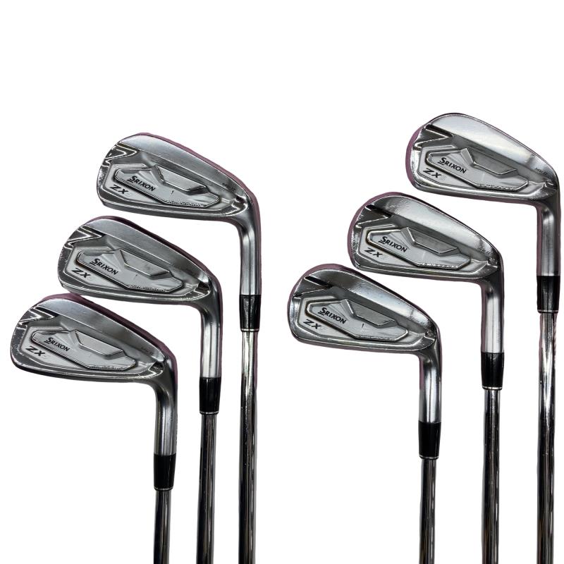 【中古】 ダンロップ SRIXON ZX5 Mk II 6S アイアンセット IR 純正特注シャフト (フレックスS) メンズ 男性用 右利き 右用 Cランク ゴルフクラブ｜ゴルフパートナー 中古クラブ店 57,083円