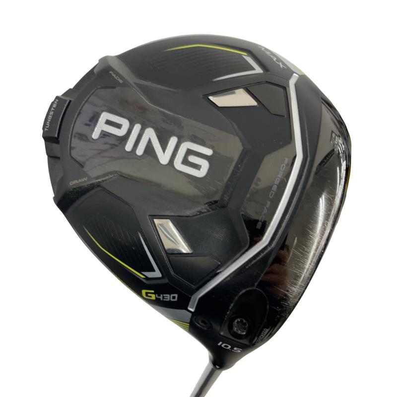【中古】 ピン G430 MAX 10.5° ドライバー DR 純正特注シャフト (フレックスS) メンズ 男性用 右利き 右用 Cランク ゴルフクラブ