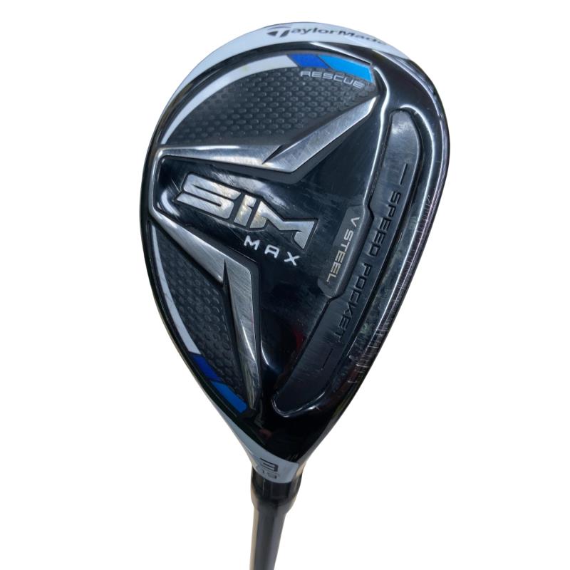 【中古】 テーラーメイド SIM MAX U3 ユーティリティ UT TENSEI BLUE TM60(UT) (フレックスR) メンズ 男性用 右利き 右用 Cランク ゴルフクラブ